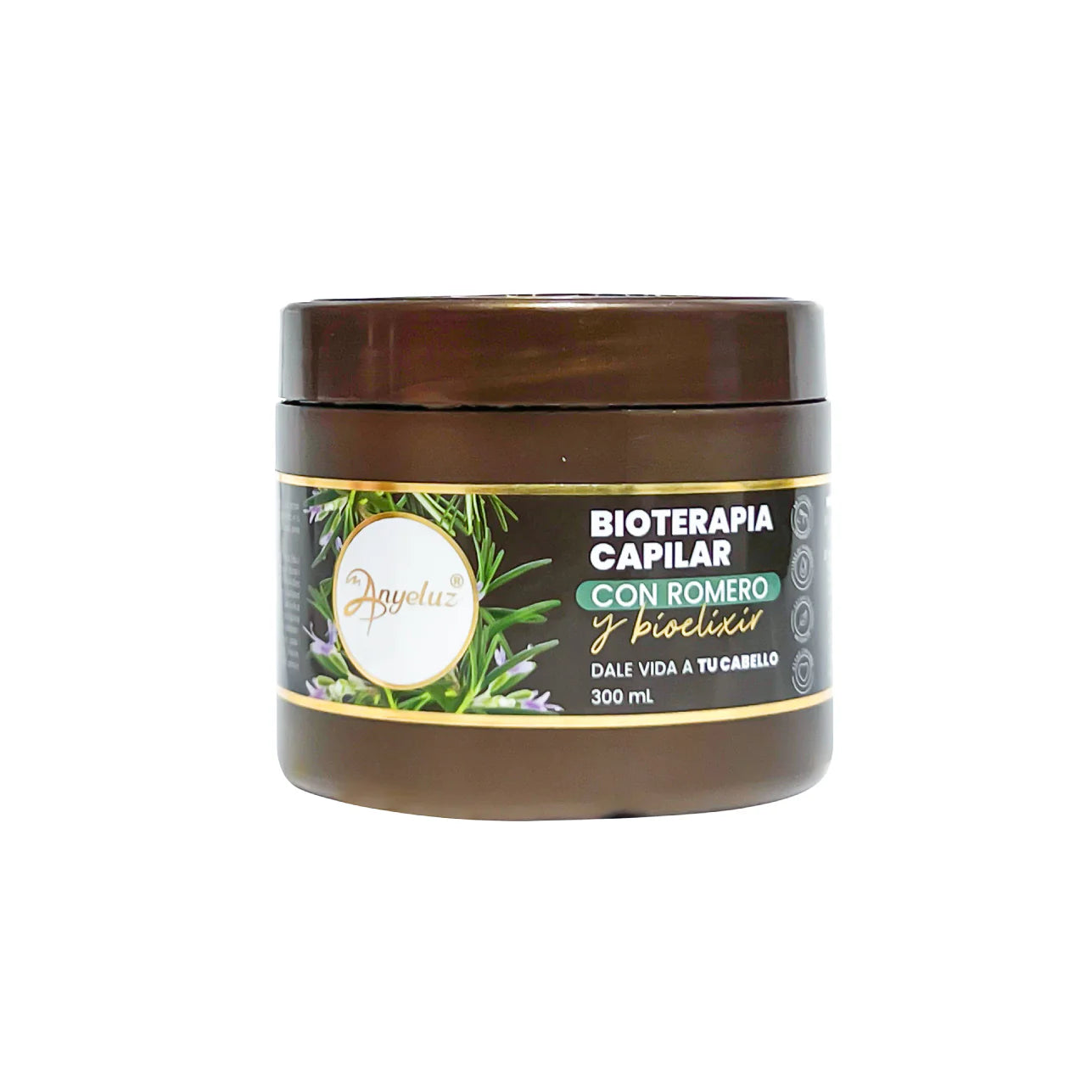 BIOTERAPIA CAPILAR CON ROMERO Y BIOELIXIR ANYELUZ 300 ML