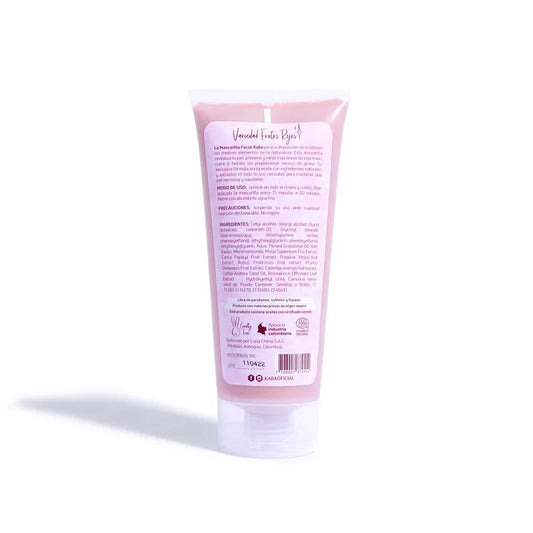 MASCARILLA FACIAL FRUTOS ROJOS