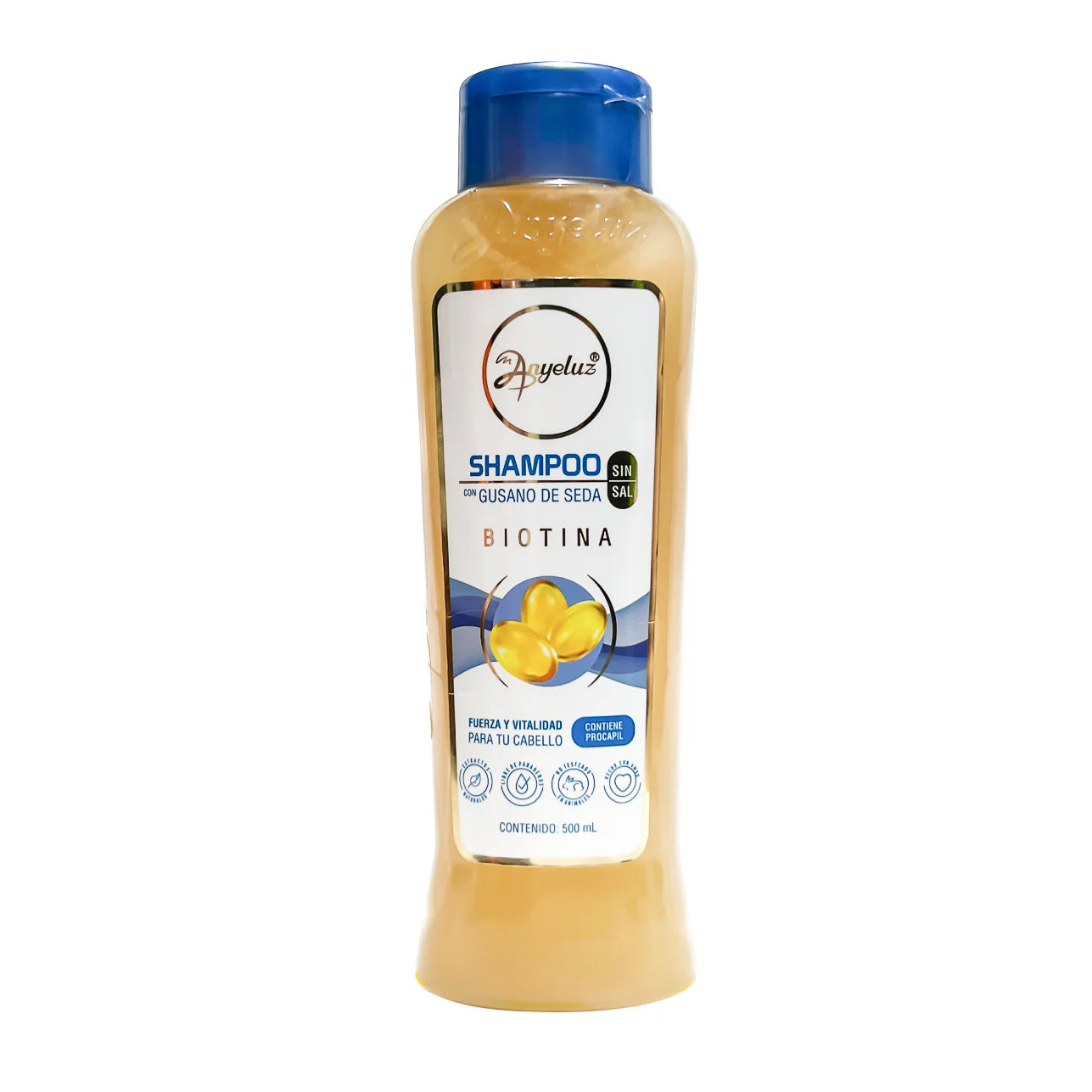 SHAMPOO GUSANO DE SEDA 500ML