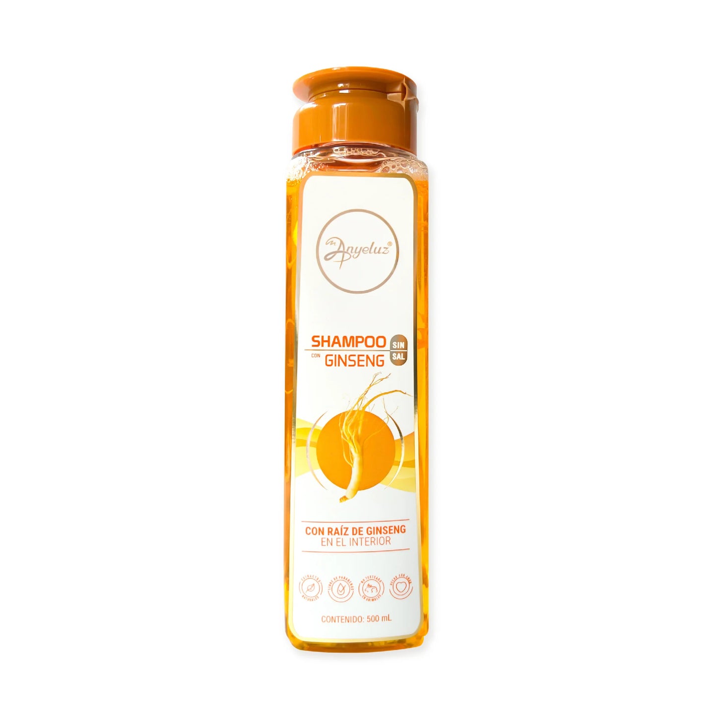 SHAMPOO CON GINSENG ANYELUZ 500 ML