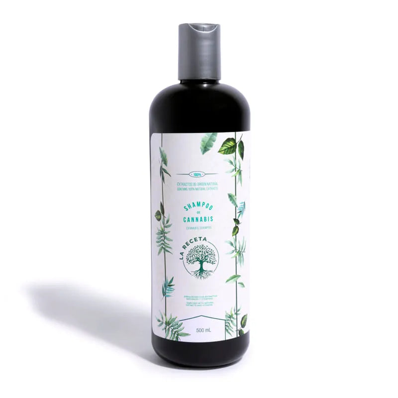 SHAMPOO DE ARGAN CABELLO SECO LA RECETA 500 ML