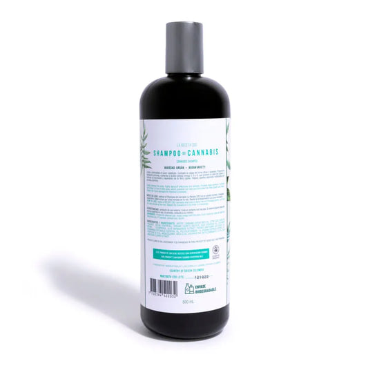 SHAMPOO DE ARGAN CABELLO SECO LA RECETA 500 ML