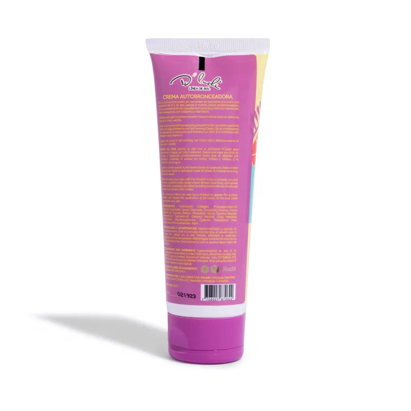 CREMA AUTOBRONCEADORA DLUCHI 120 ML