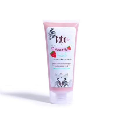 MASCARILLA FACIAL FRUTOS ROJOS