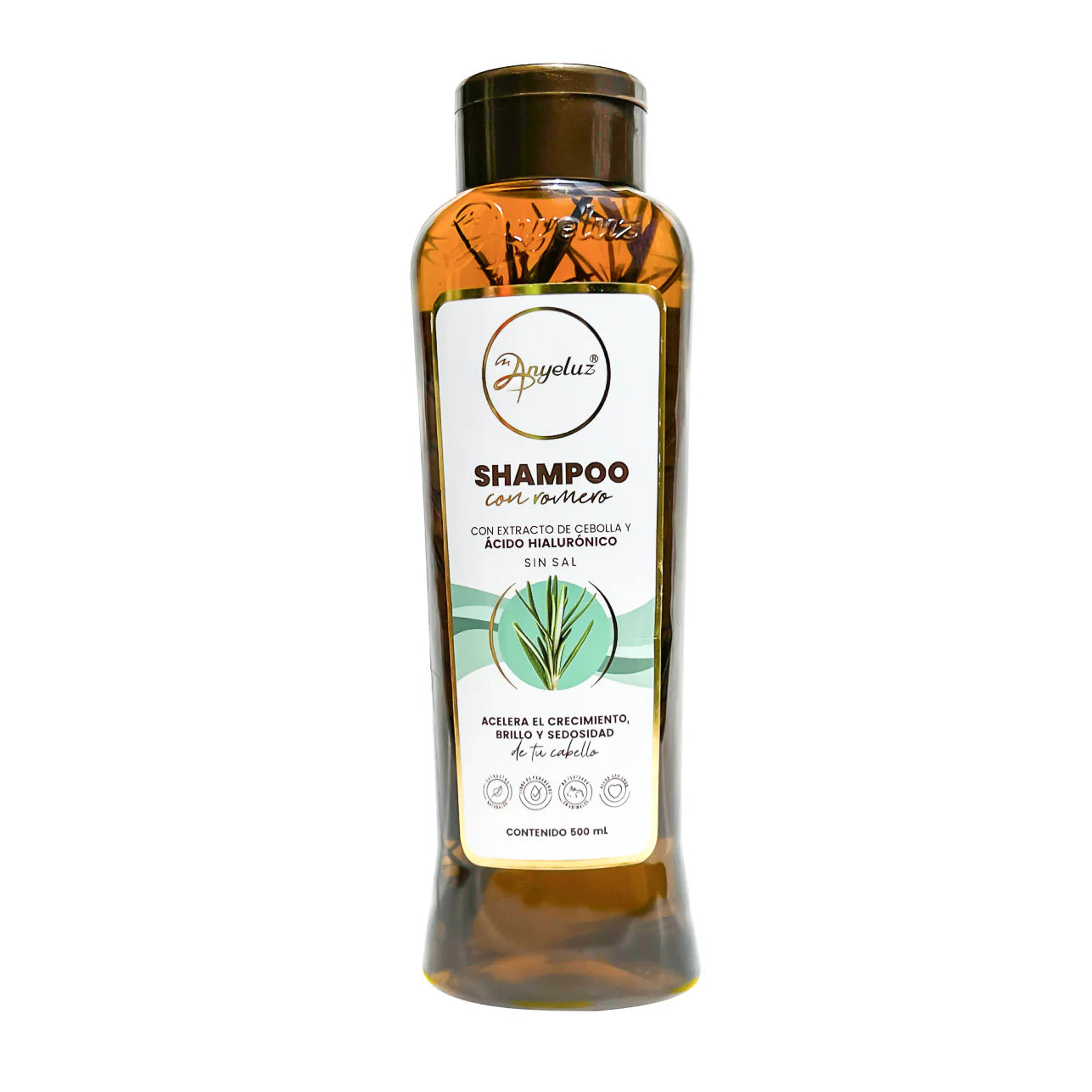 SHAMPOO CON ROMERO ANYELUZ 500 ML